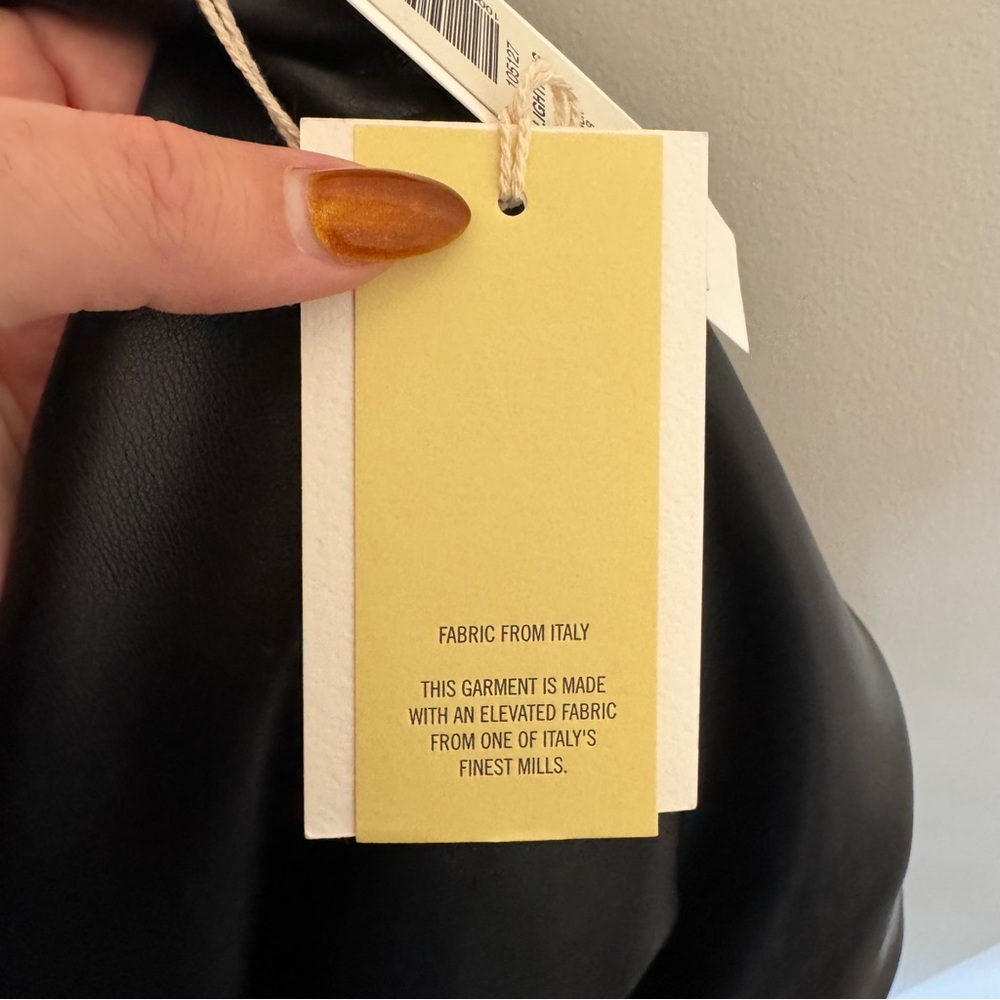 Aritzia Black Leather Jacket - Picture 9 of 9